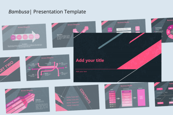 Bambusa: A Dynamic Template for Business and School Presentations