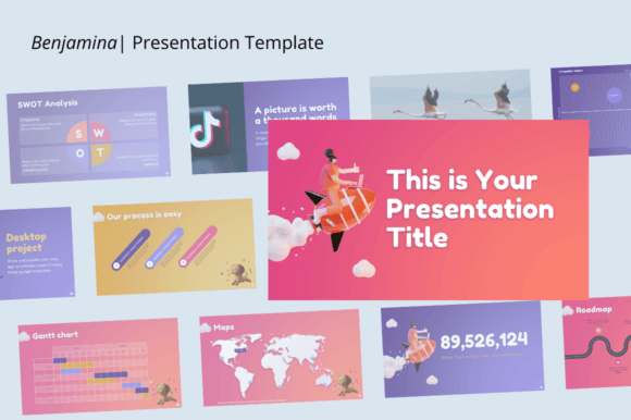 Benjamina: A Modern Typeface for Dynamic Presentations