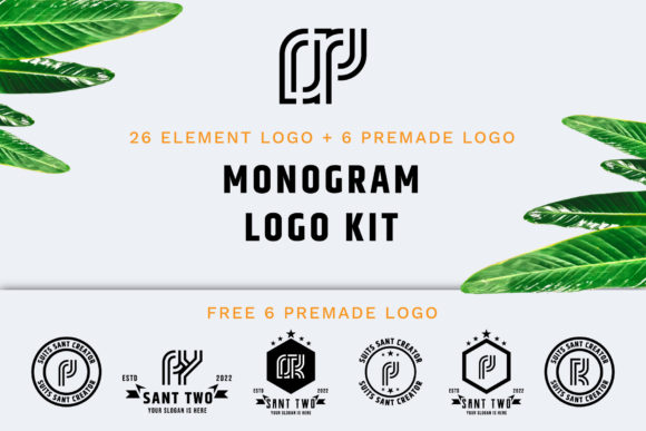 Crafting Timeless Brands with Monogram Logo Kit Vol-01