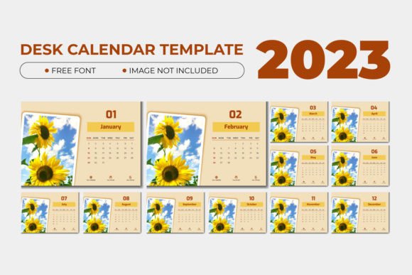 Embrace the Glow: Designing with the 2023 Pastel Yellow Calendar