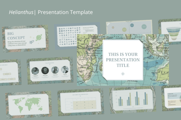 Helianthus Presentation Template: A Modern Toolkit for Any Project