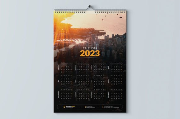 Master Your Year: The 1-Page Wall Calendar 2023