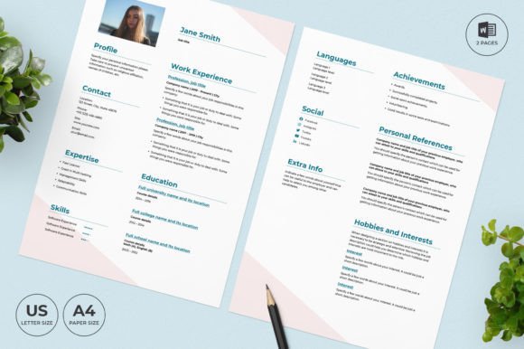 Stand Out with a Modern Yoga Instructor Resume Template