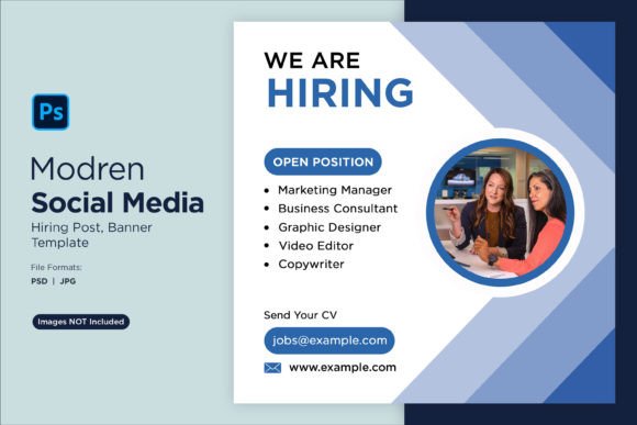 Streamline Recruitment with We Are Hiring Social Media Post 07
