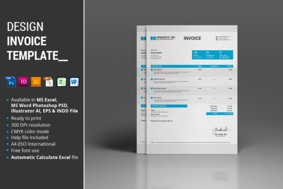 Streamline Your Creative Business with a Design Invoice Template