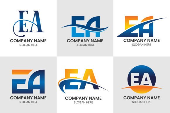 Unlocking Modern Brand Identity with the Initial Letter E a Logo Set