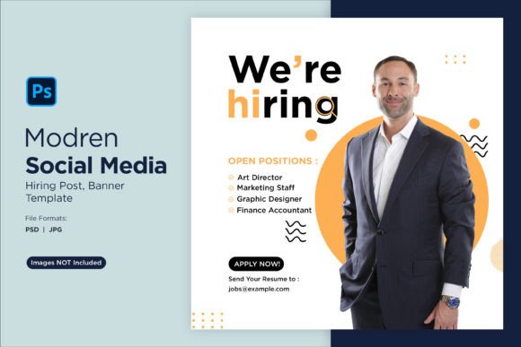 We Are Hiring Social Media Post 19: A Designer's Template