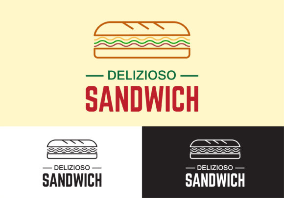 Your Next Brand Icon: The Sandwich Food Truck Restaurant Logo